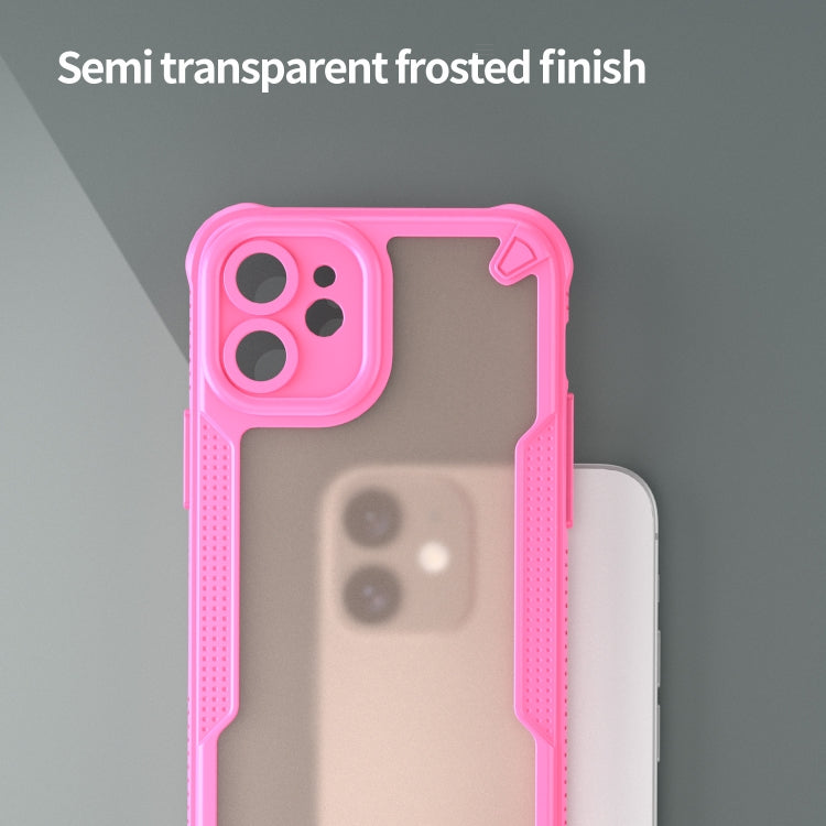 For iPhone 11 Armor Glaze PC Hybrid TPU Phone Case