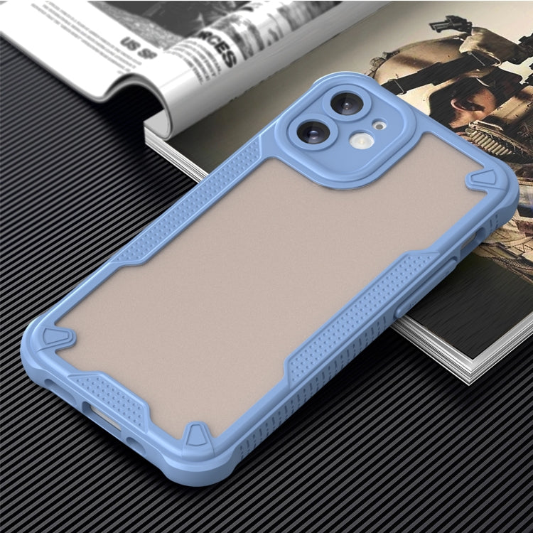 For iPhone 11 Armor Glaze PC Hybrid TPU Phone Case