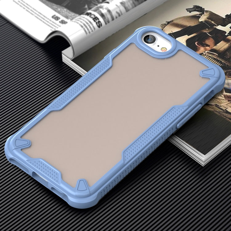 For iPhone 8 Armor Glaze PC Hybrid TPU Phone Case