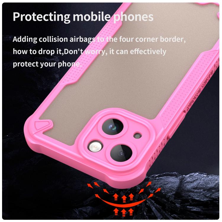 For iPhone 13 mini Armor Glaze PC Hybrid TPU Phone Case