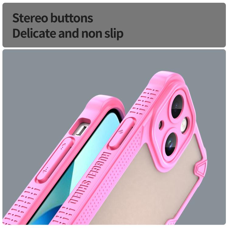 For iPhone 13 mini Armor Glaze PC Hybrid TPU Phone Case