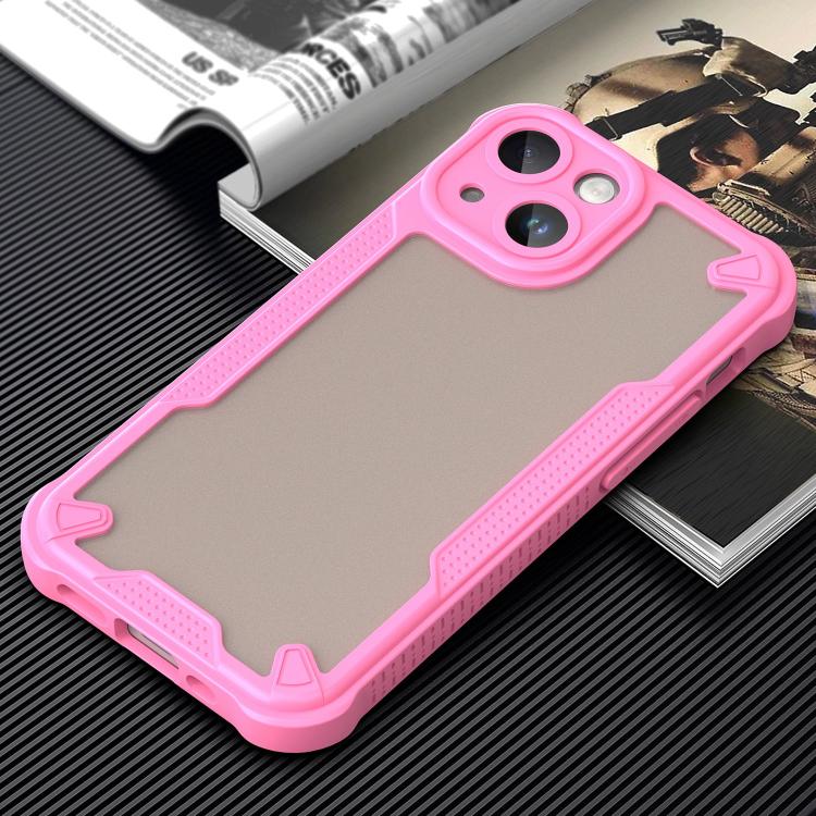 For iPhone 13 mini Armor Glaze PC Hybrid TPU Phone Case