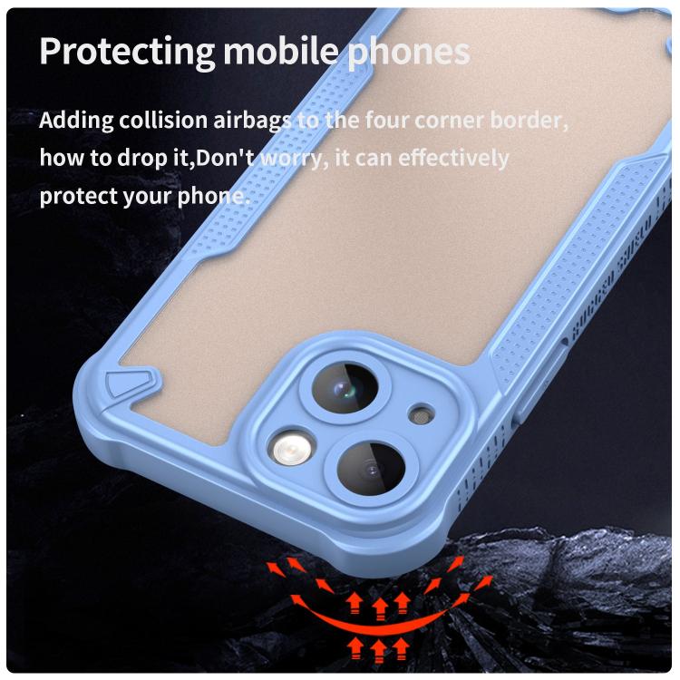 For iPhone 13 mini Armor Glaze PC Hybrid TPU Phone Case
