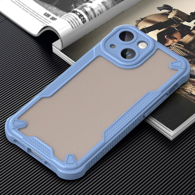 For iPhone 13 mini Armor Glaze PC Hybrid TPU Phone Case