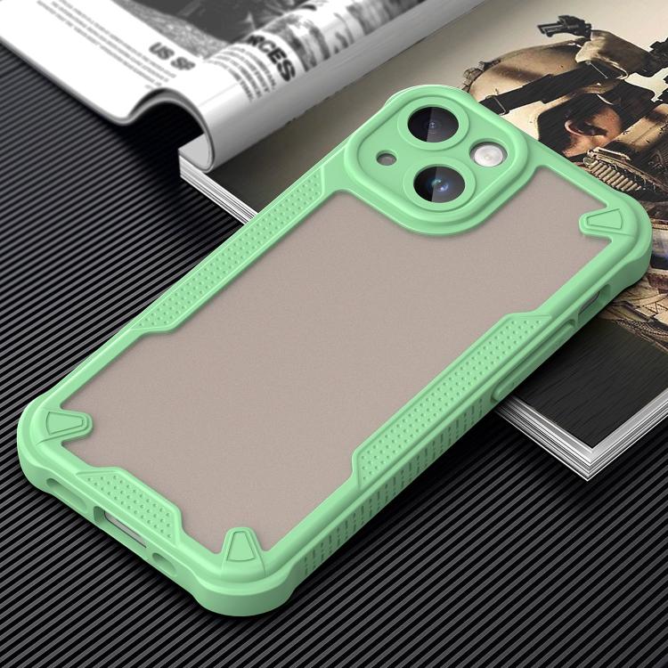 For iPhone 13 mini Armor Glaze PC Hybrid TPU Phone Case