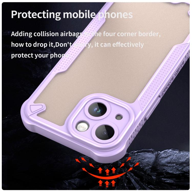 For iPhone 13 mini Armor Glaze PC Hybrid TPU Phone Case