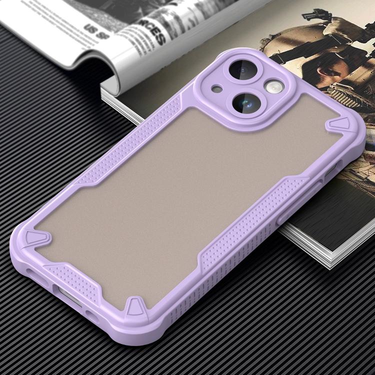 For iPhone 13 mini Armor Glaze PC Hybrid TPU Phone Case