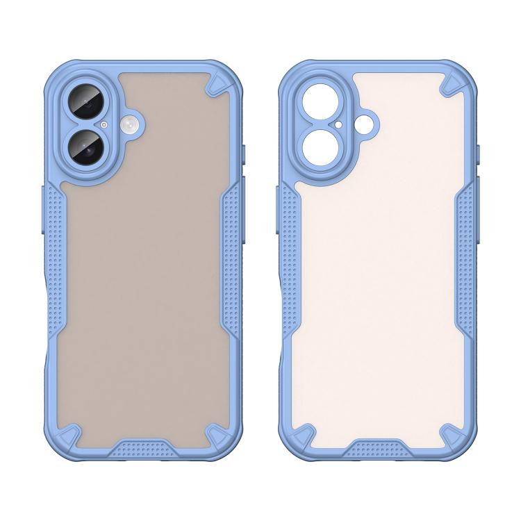 For iPhone 17 Armor Glaze PC Hybrid TPU Phone Case