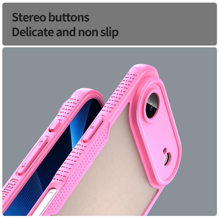 For iPhone Air Armor Glaze PC Hybrid TPU Phone Case