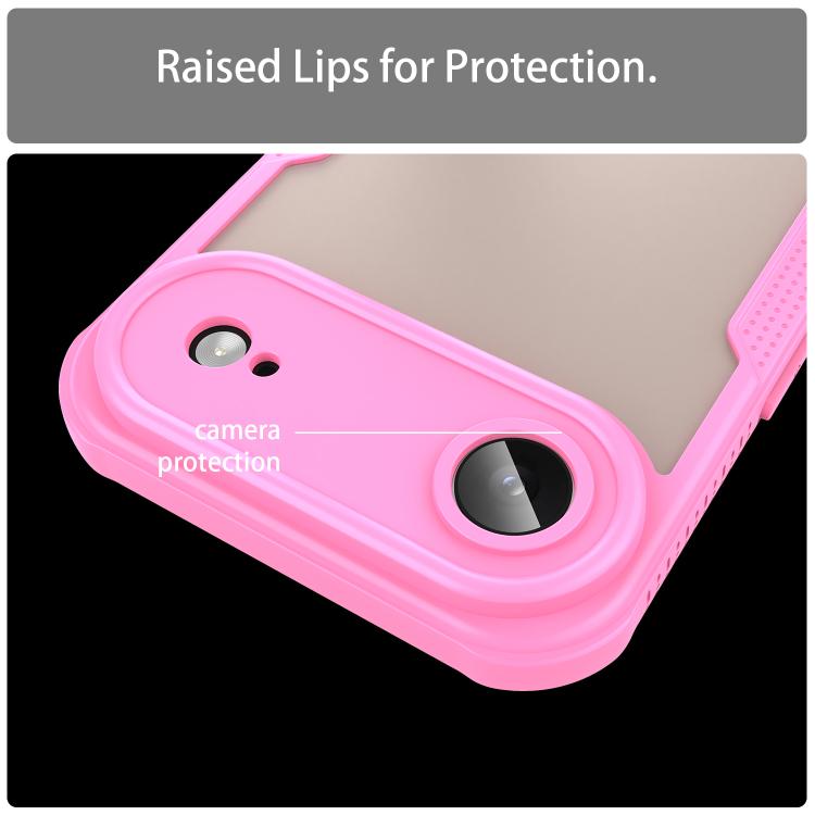 For iPhone Air Armor Glaze PC Hybrid TPU Phone Case