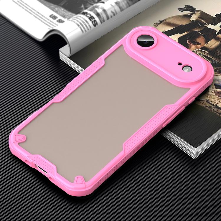 For iPhone Air Armor Glaze PC Hybrid TPU Phone Case
