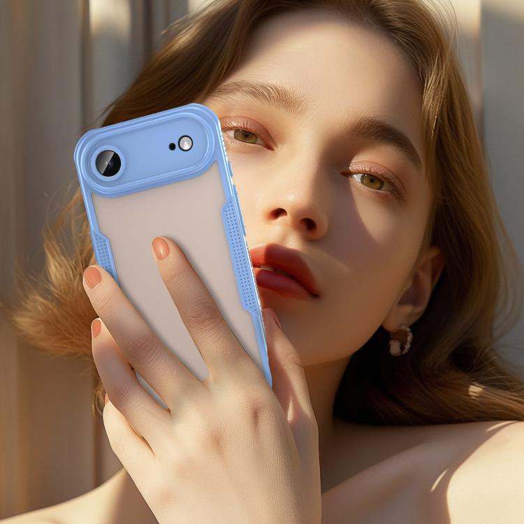 For iPhone Air Armor Glaze PC Hybrid TPU Phone Case