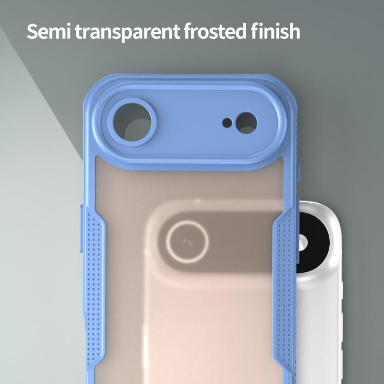 For iPhone Air Armor Glaze PC Hybrid TPU Phone Case