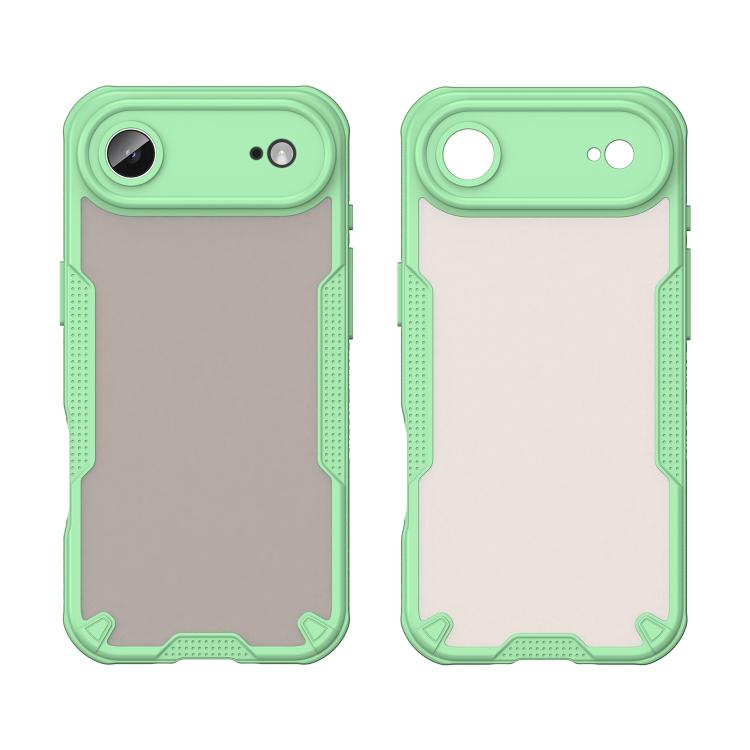For iPhone Air Armor Glaze PC Hybrid TPU Phone Case