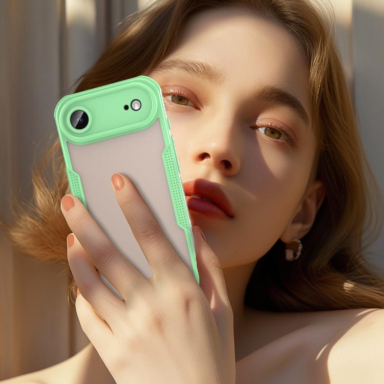 For iPhone Air Armor Glaze PC Hybrid TPU Phone Case