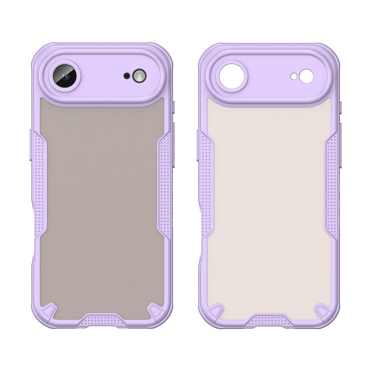 For iPhone Air Armor Glaze PC Hybrid TPU Phone Case