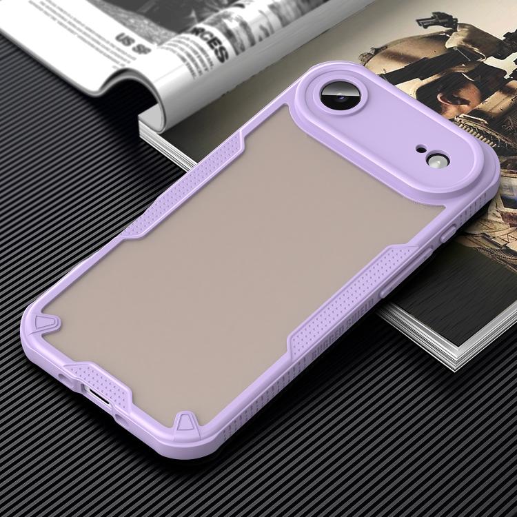 For iPhone Air Armor Glaze PC Hybrid TPU Phone Case