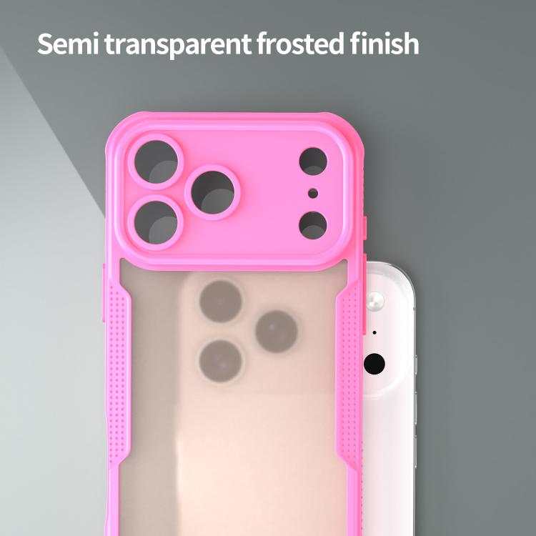 For iPhone 17 Pro Max Armor Glaze PC Hybrid TPU Phone Case