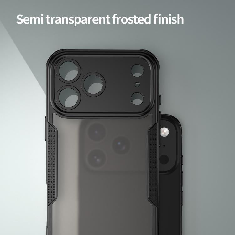 For iPhone 17 Pro Max Armor Glaze PC Hybrid TPU Phone Case