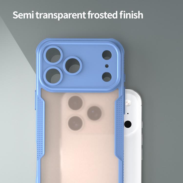 For iPhone 17 Pro Max Armor Glaze PC Hybrid TPU Phone Case