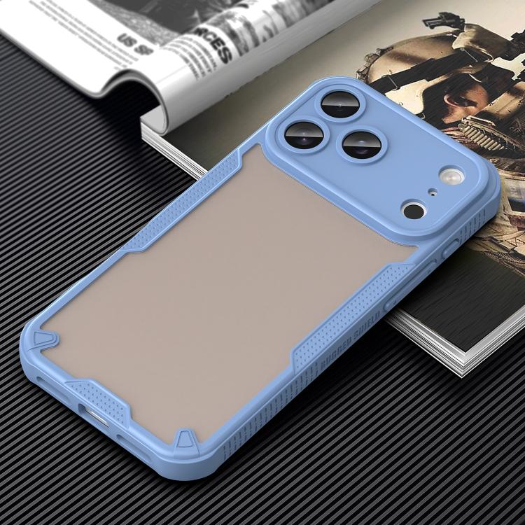 For iPhone 17 Pro Max Armor Glaze PC Hybrid TPU Phone Case