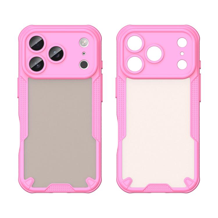 For iPhone 17 Pro Armor Glaze PC Hybrid TPU Phone Case
