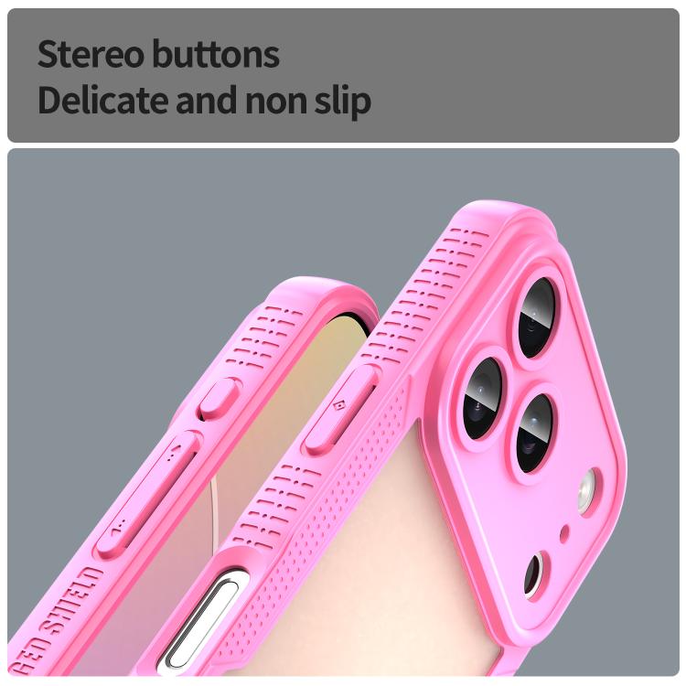For iPhone 17 Pro Armor Glaze PC Hybrid TPU Phone Case