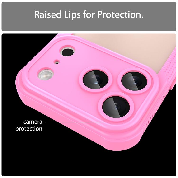 For iPhone 17 Pro Armor Glaze PC Hybrid TPU Phone Case