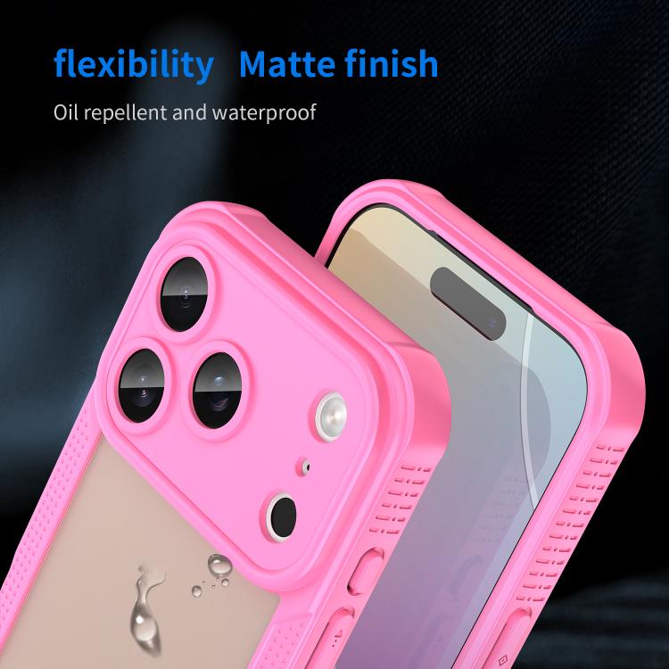For iPhone 17 Pro Armor Glaze PC Hybrid TPU Phone Case