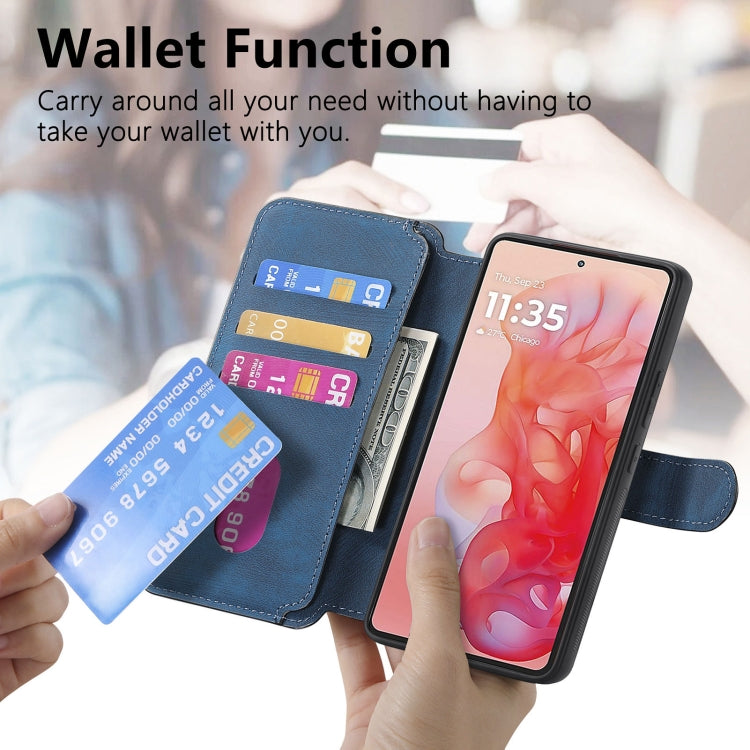 For Motorola Moto G Stylus 5G 2024 CaseNeo MagSafe RFID Anti-theft Retro Leather Phone Case