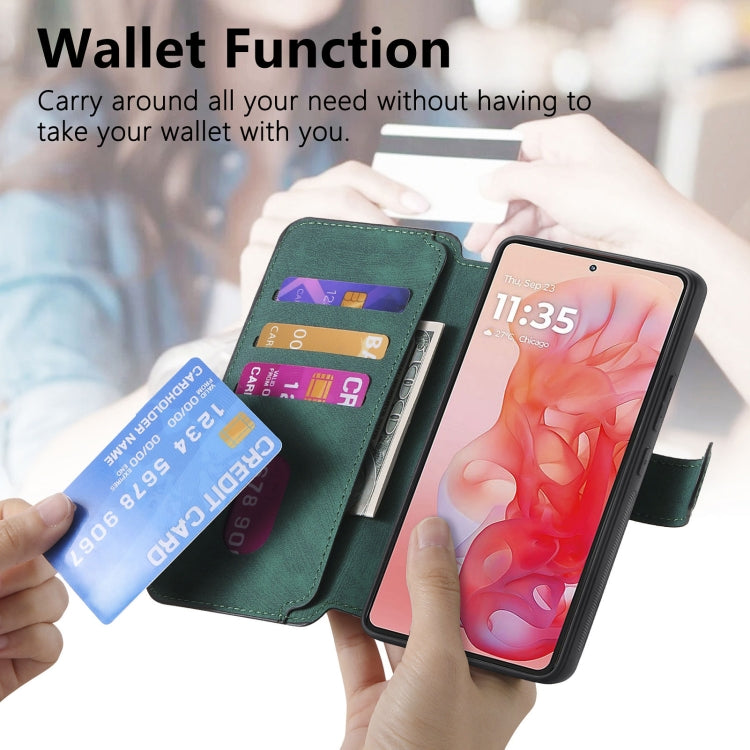 For Motorola Moto G Stylus 5G 2024 CaseNeo MagSafe RFID Anti-theft Retro Leather Phone Case