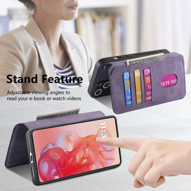 For Motorola Moto G Stylus 5G 2024 CaseNeo MagSafe RFID Anti-theft Retro Leather Phone Case