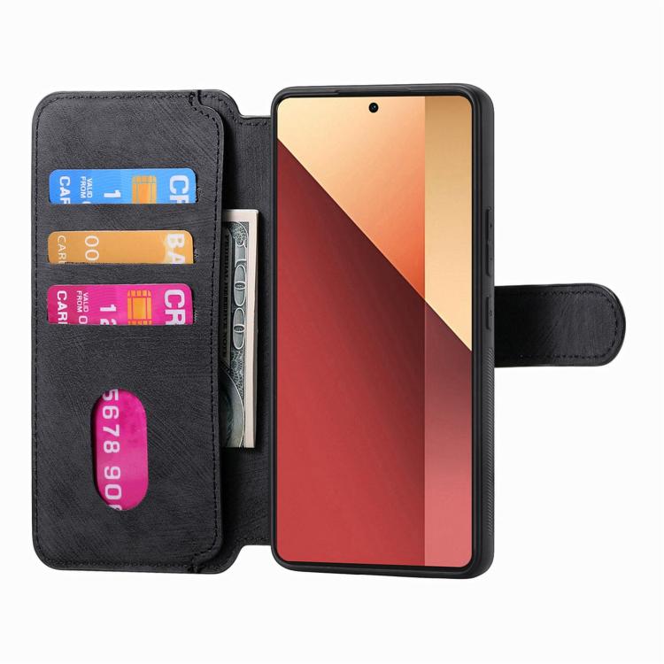 For Motorola Moto G Play 4G 2024 CaseNeo MagSafe RFID Anti-theft Retro Leather Phone Case