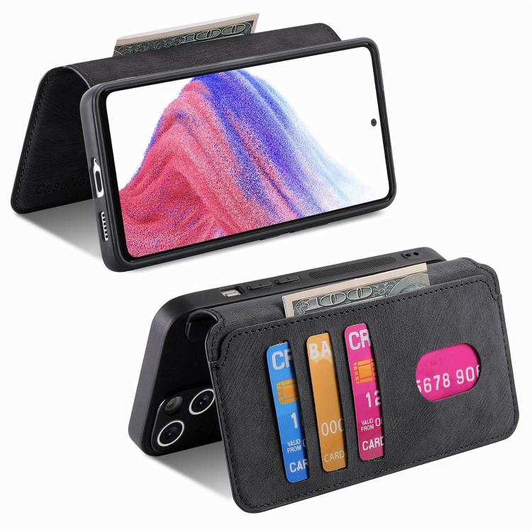 For Motorola Moto G Play 4G 2024 CaseNeo MagSafe RFID Anti-theft Retro Leather Phone Case