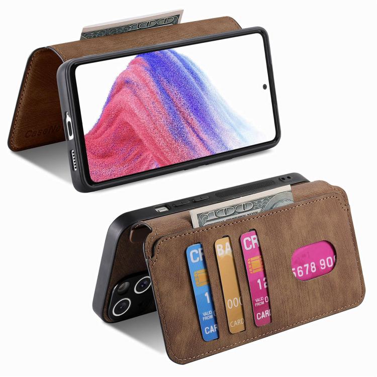 For Motorola Moto G Play 4G 2024 CaseNeo MagSafe RFID Anti-theft Retro Leather Phone Case