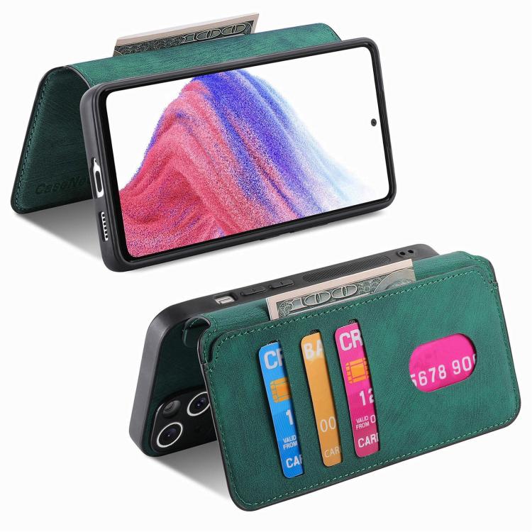 For Motorola Moto G Play 4G 2024 CaseNeo MagSafe RFID Anti-theft Retro Leather Phone Case