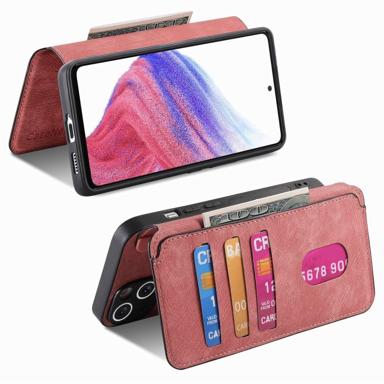For Motorola Moto G Play 4G 2024 CaseNeo MagSafe RFID Anti-theft Retro Leather Phone Case