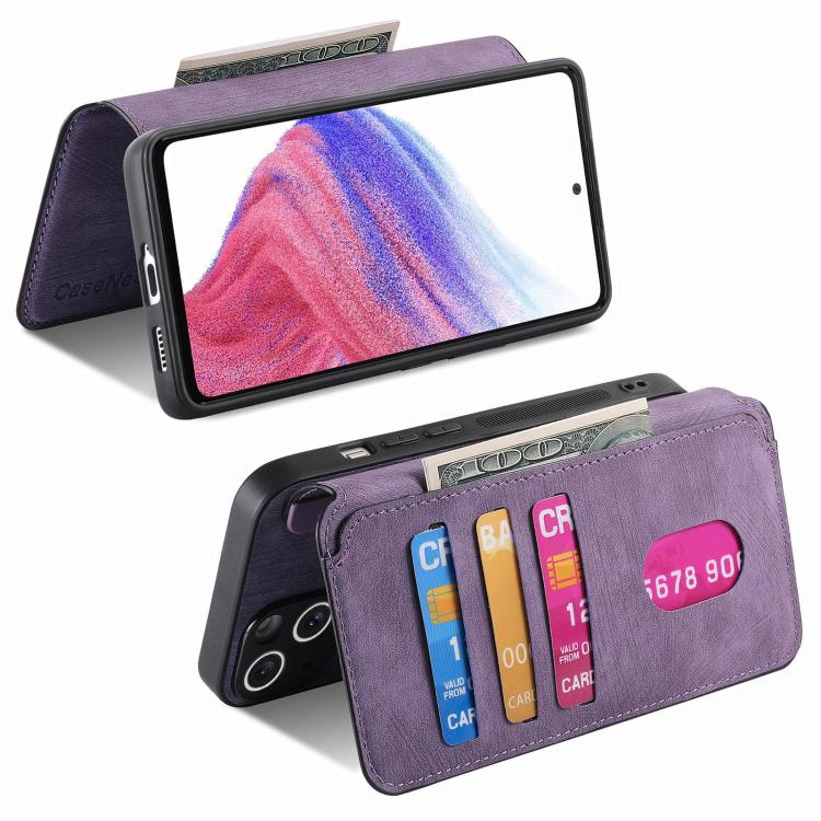 For Motorola Moto G Play 4G 2024 CaseNeo MagSafe RFID Anti-theft Retro Leather Phone Case