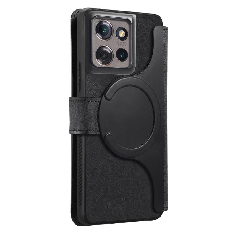 For Motorola Edge 50 CaseNeo MagSafe RFID Anti-theft Retro Leather Phone Case