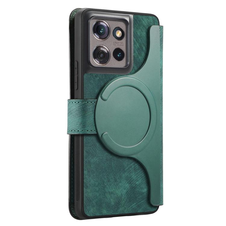 For Motorola Edge 50 CaseNeo MagSafe RFID Anti-theft Retro Leather Phone Case