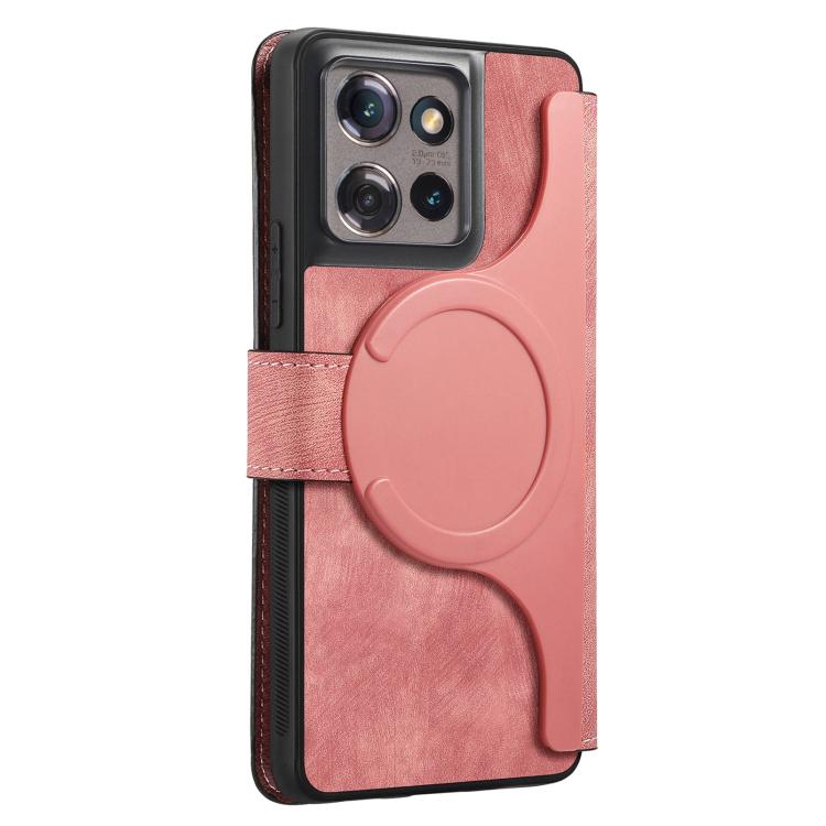 For Motorola Edge 50 CaseNeo MagSafe RFID Anti-theft Retro Leather Phone Case