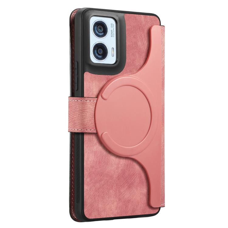 For Motorola Moto G85 EU CaseNeo MagSafe RFID Anti-theft Retro Leather Phone Case
