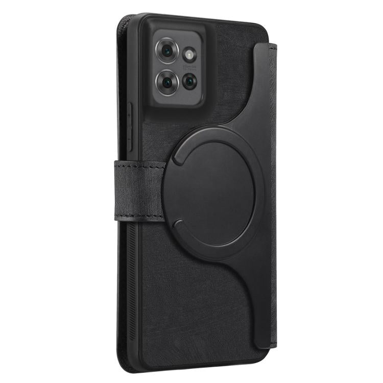 For Motorola Moto G Power 2025 CaseNeo MagSafe RFID Anti-theft Retro Leather Phone Case