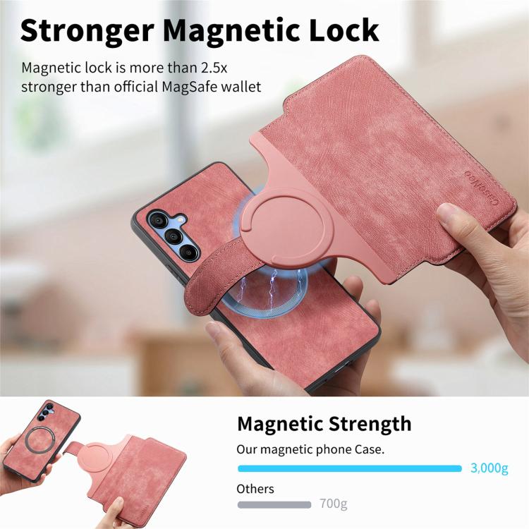 For Motorola Moto G Power 2025 CaseNeo MagSafe RFID Anti-theft Retro Leather Phone Case