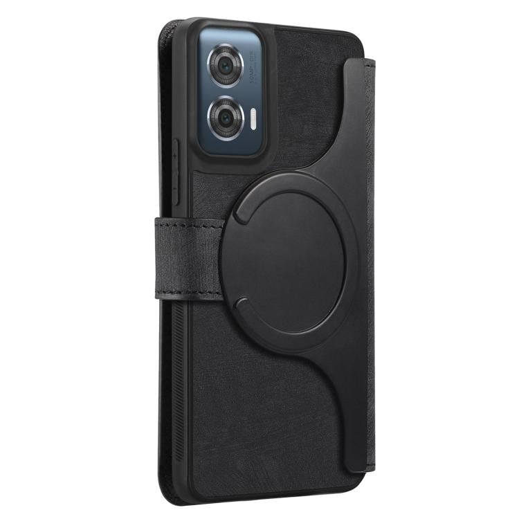 For Motorola Edge 50 Fusion CaseNeo MagSafe RFID Anti-theft Retro Leather Phone Case