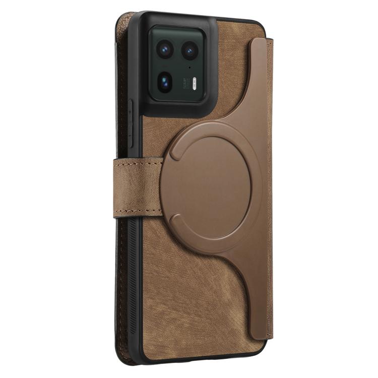 For Motorola Edge 50 Ultra CaseNeo MagSafe RFID Anti-theft Retro Leather Phone Case