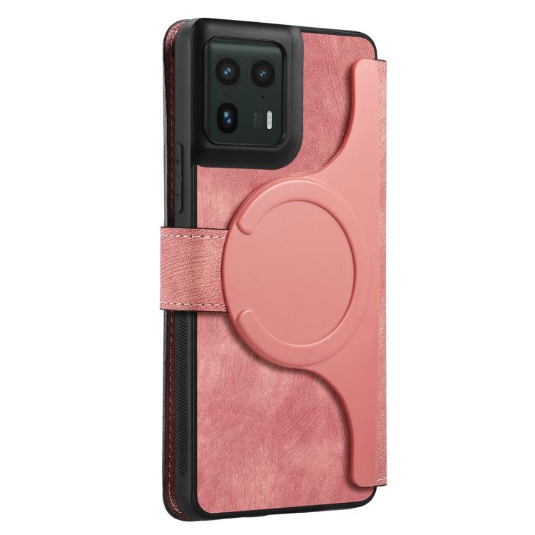 For Motorola Edge 50 Ultra CaseNeo MagSafe RFID Anti-theft Retro Leather Phone Case