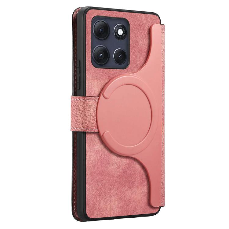 For Motorola Moto G86 Power CaseNeo MagSafe RFID Anti-theft Retro Leather Phone Case