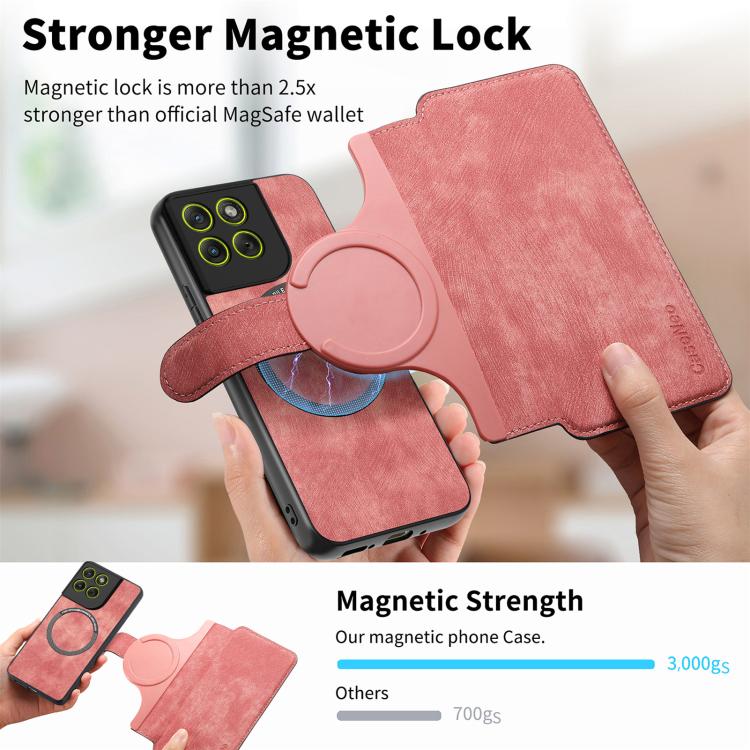 For Motorola Edge 70 5G CaseNeo MagSafe RFID Anti-theft Retro Leather Phone Case