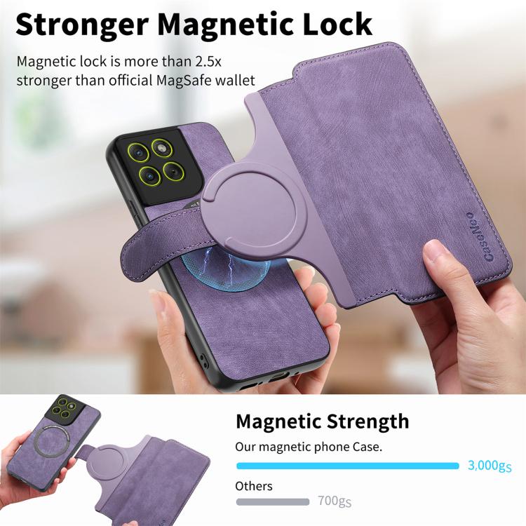 For Motorola Edge 70 5G CaseNeo MagSafe RFID Anti-theft Retro Leather Phone Case